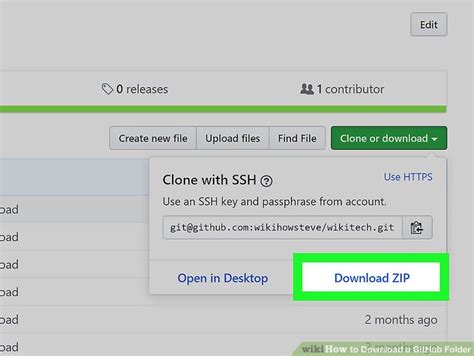 Create GitHub Directory Download Link